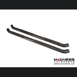 Jeep Wrangler JL Black Round Side Steps - 4 Door - 3"